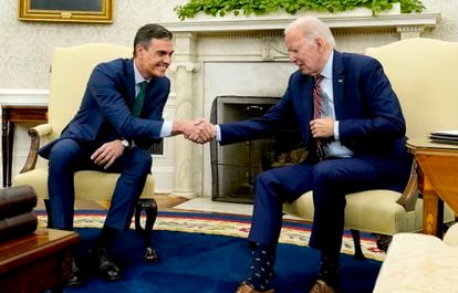 Sánchez and Biden meet at the White House 05/12/2023