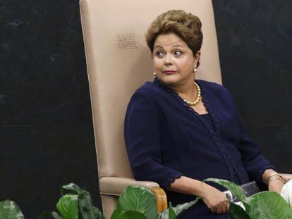 Dilma Rousseff, este martes en Naciones Unidas.