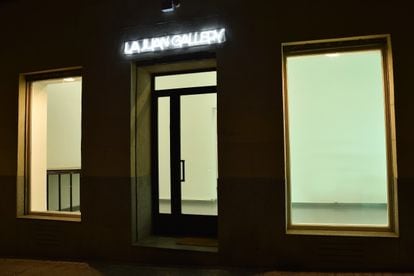 New headquarters of the Juan Gallery in calle Fray Luis de León, 8.