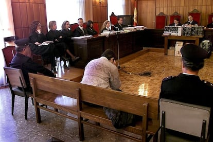 Joaquín Ferràndiz, durante el juicio por el asesinato de cinco mujeres, en 1999.