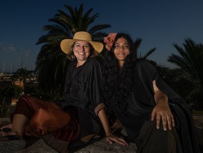 Kavita Parmar y Marcella Echavarría, impulsoras del encuentro de artesanos XTANT en Palma de Mallorca.