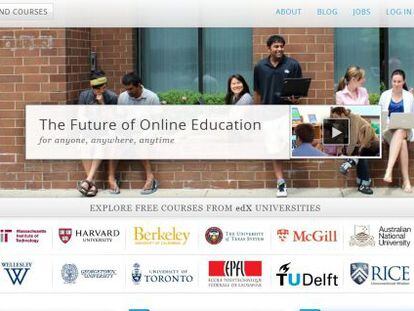 edX ofrece cursos online de universidades de Estados Unidos.