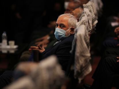 El ministro de Exteriores iraní, Mohammad Javad Zarif, el pasado martes en Teherán.