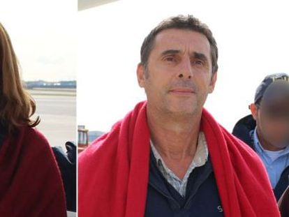 Los etarras Itziar Alberdi Uranga yJuan Jesús Narváez Goñi, alias 'Pajas', dos de los reclusos de ETA que serán trasladados a cárceles del País Vasco próximamente.