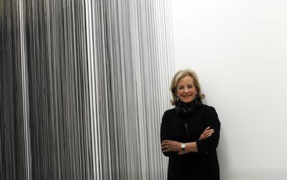 Patricia Phelps de Cisneros, en el Museo Reina Sof&iacute;a. 