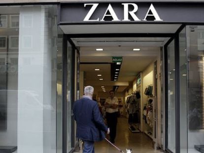 Tienda de Zara en el centro de Madrid.