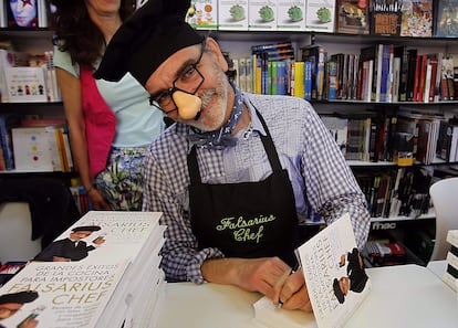 Chef Falsarius, Nacho Moreno, en 2012.