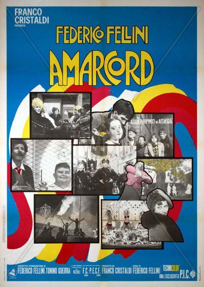En 1974 vuelve a ganar Fellini, con 'Amarcord': con cuatro premios el cineasta es, junto con De Sica, el director italiano más galardonado.