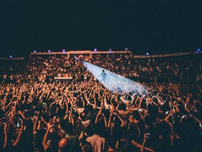 Imagenes de la pasada edición del festival Noches del Botánico.