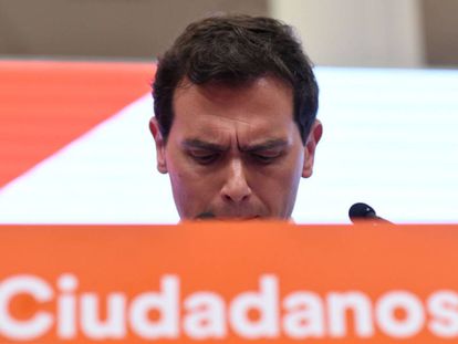 Rivera el día en que el abandonó la política, el 11 de noviembre de 2019.