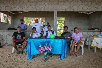 Varios integrantes del consejo comunitario de Cocomanorte.