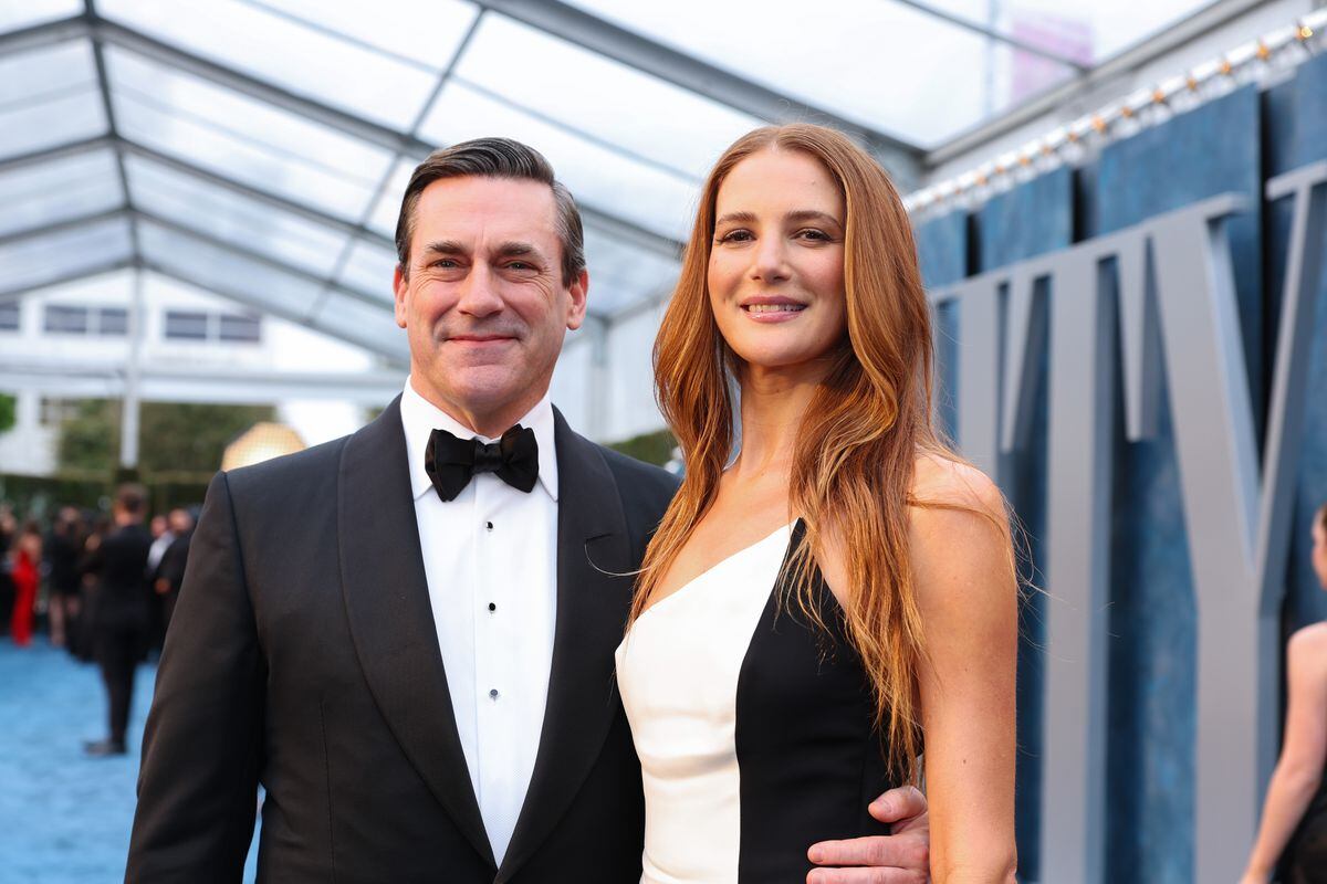 Jon Hamm and Anna Osceola get married in the same place where the final ...