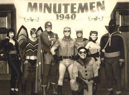 Fotograma de <i>Watchmen,</i> la película de Zack Snyder sobre el cómic de Alan Moore y Dave Gibbons.