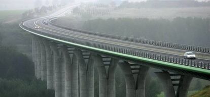 Autopista de Sanef, en Francia.