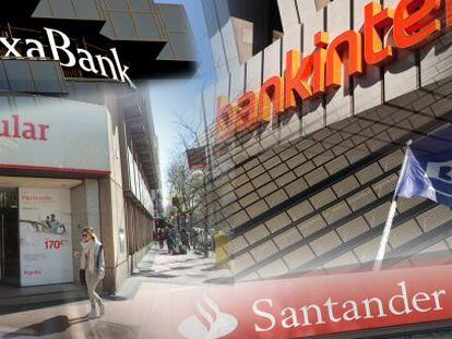 La banca española descarta crecer con compras este año