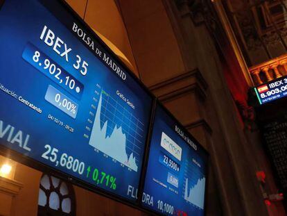 El Ibex rebota un 0,58% por los rumores de un acercamiento entre EE UU y China