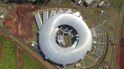 Vista aérea del Centro Nacional de Investigación de Energía y Materiales de Campinas, que alberga el proyecto Sirius.