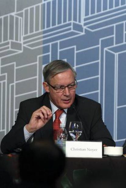 El gobernador del Banco de Francia, Christian Noyer. EFE/Archivo