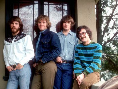 Los Creedence Clearwater Revival en 1970.