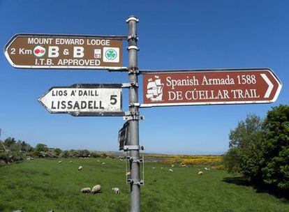 En Irlanda, 'The Cuellar Trail' recuerda a los hombres de las fragatas de la Armada que allí naufragaron
