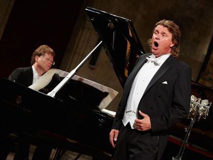 El tenor alem&aacute;n Klaus Florian Vogt en el Festival de Peralada. 