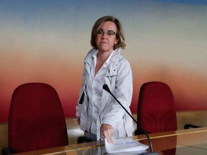 La portavoz del PSOE en el Ayuntamiento de Madrid, Purificación Causapié