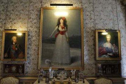 El cuadro que Goya pintó a la duquesa de Alba.