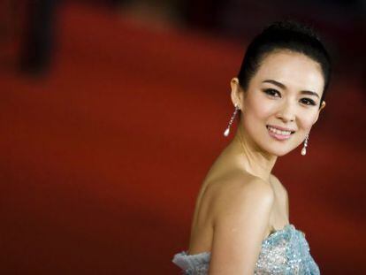 La actriz china Zhang Ziyi.