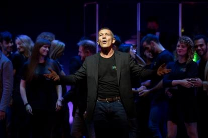 Antonio Banderas, en el Teatro del Soho, en octubre pasado.