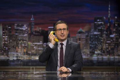 John Oliver en el primer programa de la nueva temporada de 'Last Week Tonight'.