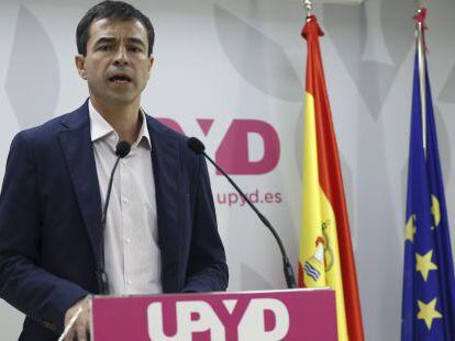 Andrés Herzog, líder de UPyD, en una imagen de archivo.