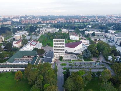 El campus de la Universidad Nacional de Colombia en Bogotá.