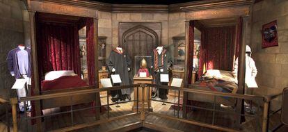 Uno de los escenarios de la exposición Harry Potter: The Exhibition.
