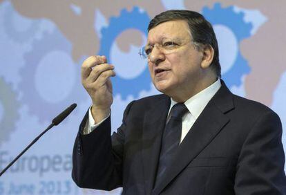 El presidente de la Comisión, Durão Barroso.