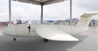 Este es el prototipo de THOR, el primer avión impreso en 3D.