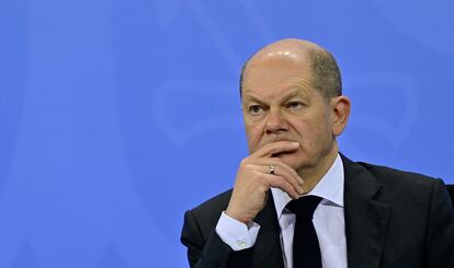 Olaf Scholz, el pasado jueves.