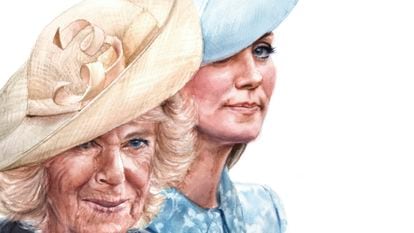 El futuro de la corona británica en las manos de Camilla y Kate