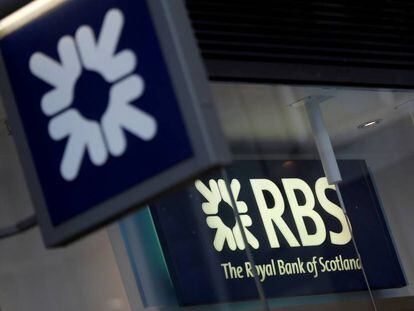 Una sucursal bancaria del Royal Bank of Scotland en Londres.