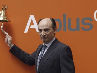 El CEO de Applus, Fernando Basabe, en l&#039;acte de sortida a borsa. 