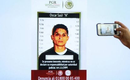 Óscar Saúl "N", presunto homicida de María Villar.