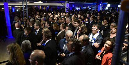 Mitin de apoyo a Marine Le Pen