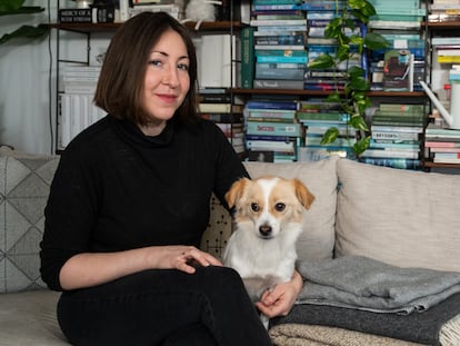 Deborah Feldman, en su casa en Berlín.