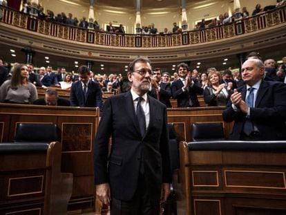 Rajoy al Ple d&#039;investidura. 
