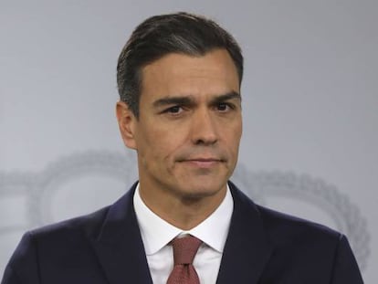 El presidente del Gobierno, Pedro S&aacute;nchez.