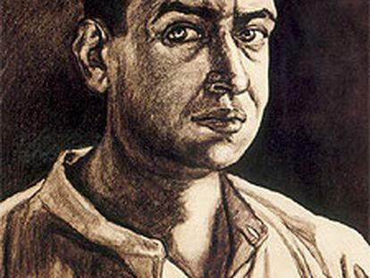 Autorretrato de José Gutiérrez Solana (1917-1920).