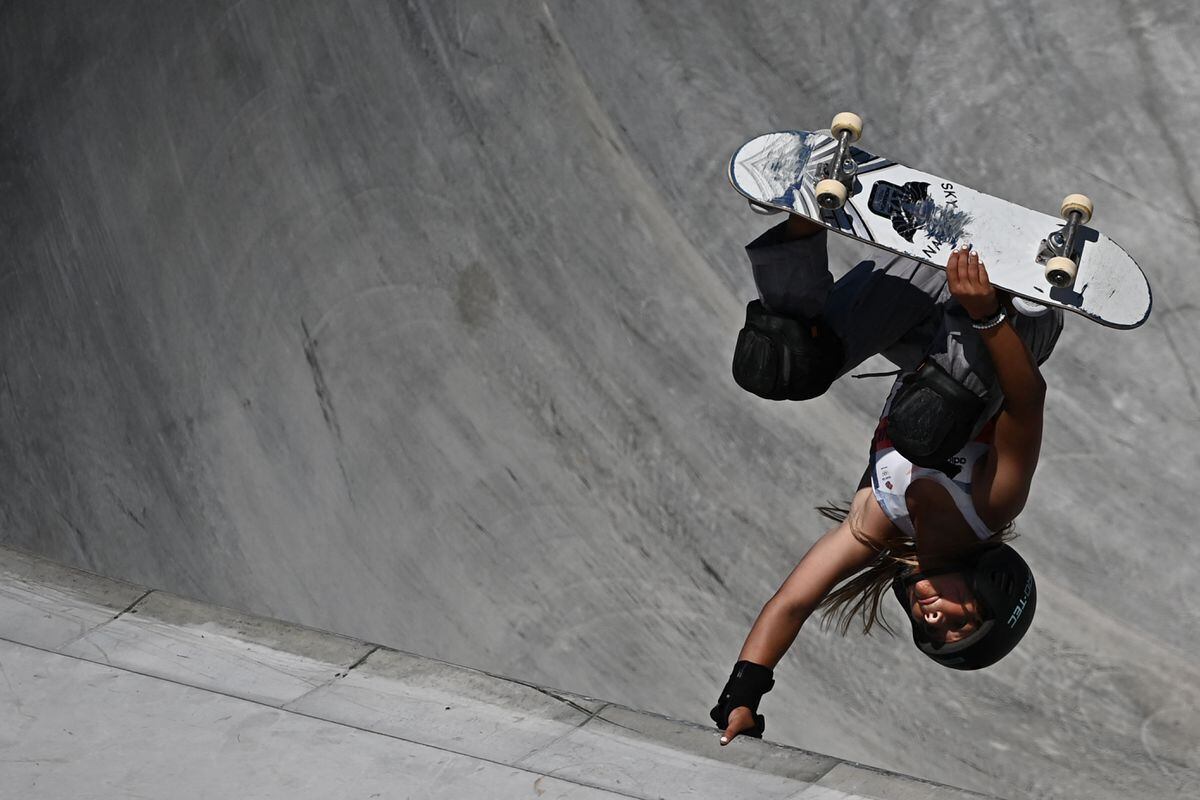 Skate Juegos Olímpicos La niña que se rompió el cráneo y vuela en