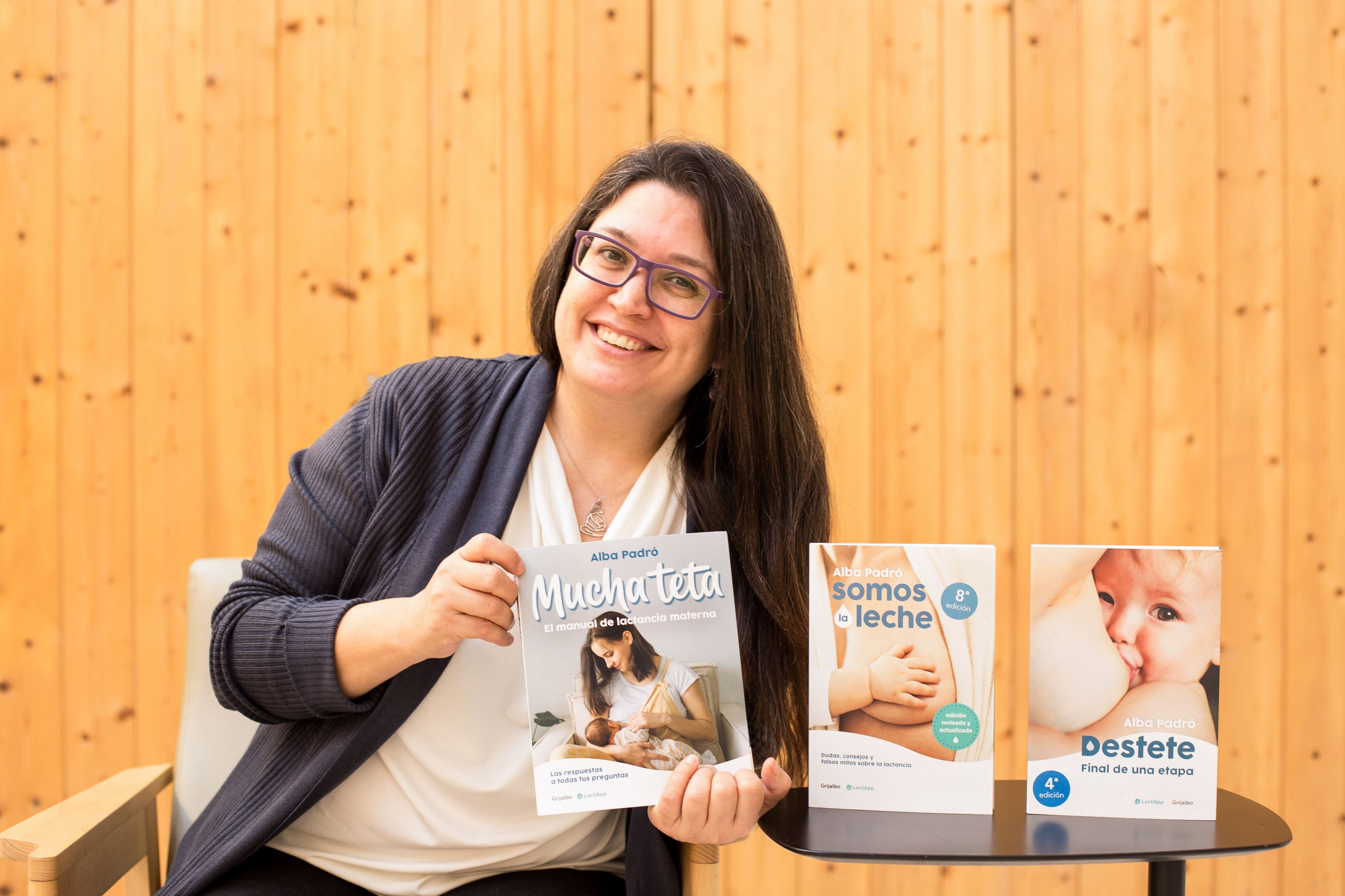 Alba Padró acaba de publicar ‘Mucha teta. El manual de lactancia materna’.