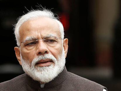 Narendra Modi, primer ministro indio, el 17 de junio en Nueva Delhi.