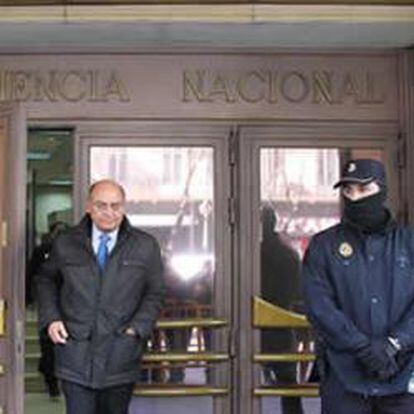 El antiguo propietario de Viajes Marsans Gerardo Díaz-Ferrán a su salida de la Audiencia Nacional, en Madrid