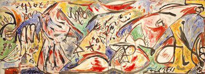 'The water bull", Jackson Pollock (1946)